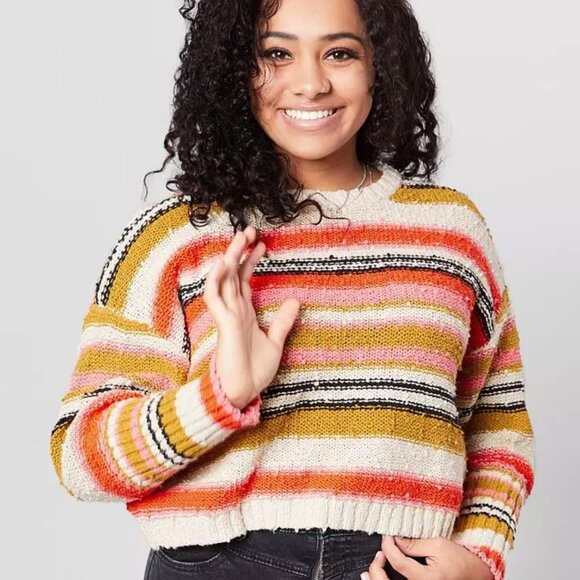 Billabong Easy Going Cropped Sweater - M - Picture 7 of 8